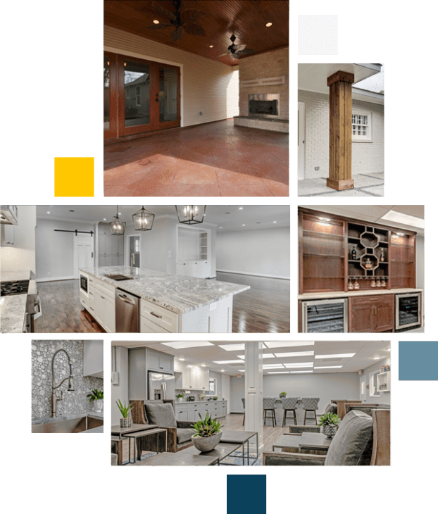 remodeling collage